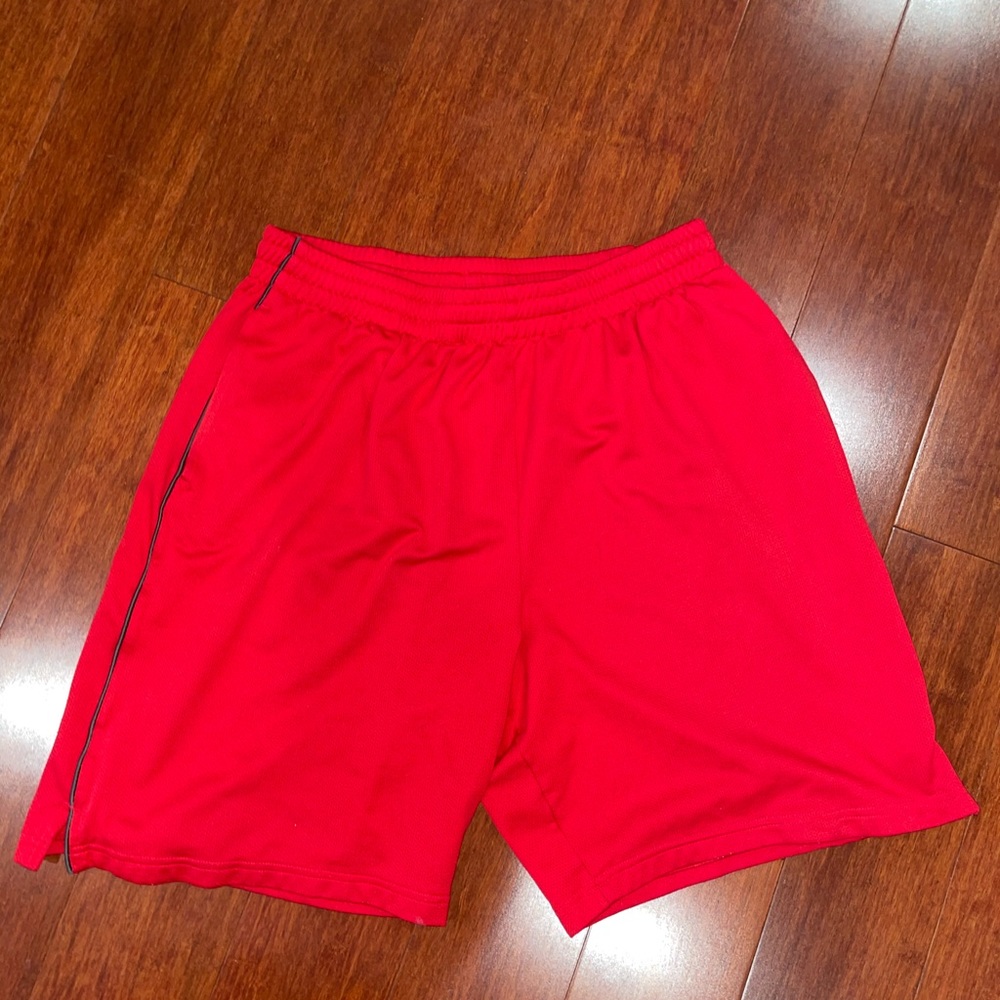 Red Athletic Shorts